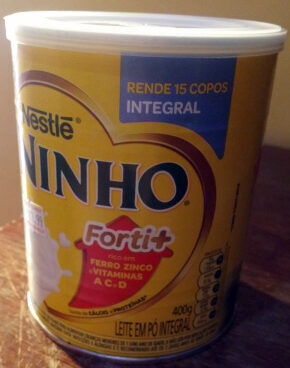 Leite integral em pó