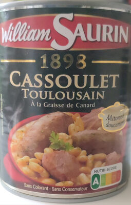1 boîte Cassoulet toulousain à la graisse d'oie