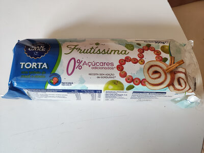 Torta com recheio de maçã e canela Frutíssima