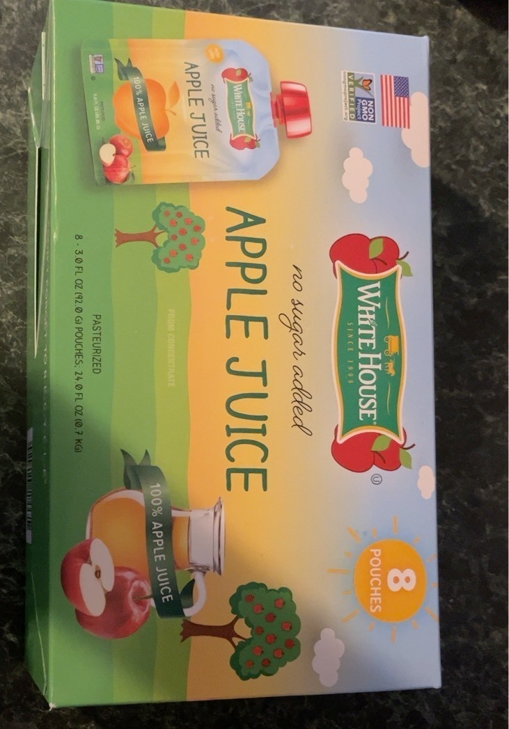 100% Apple Juice From Concentrate