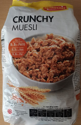 Crunchy Muesli - flocos de cereais crocantes